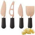 Taylors Eye Witness Brooklyn Rose Gold 4-Piece Cheese Knife Set