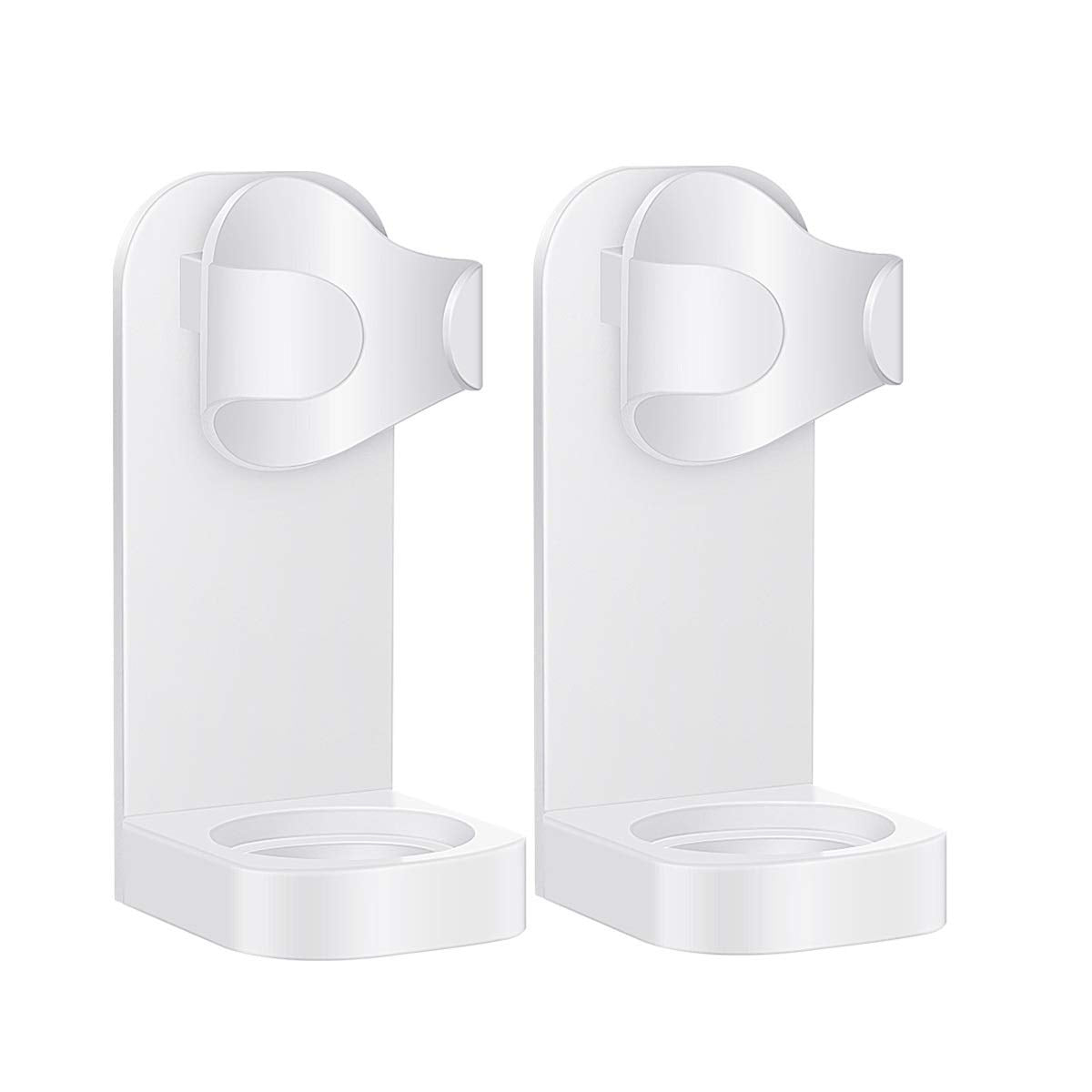 MECO ELEVERDE 2-Pack Electric Toothbrush Holder | Wall Mounted Organizer