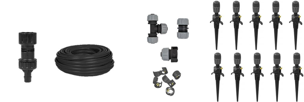Hozelock Universal Drip Irrigation Kit - 15m Hose for Flowerbeds