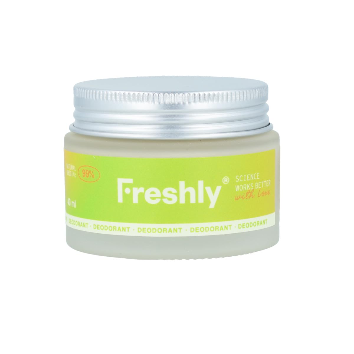 Freshly Cosmetics Natural Deodorant – Aluminum-Free Citrus Cream 40ml