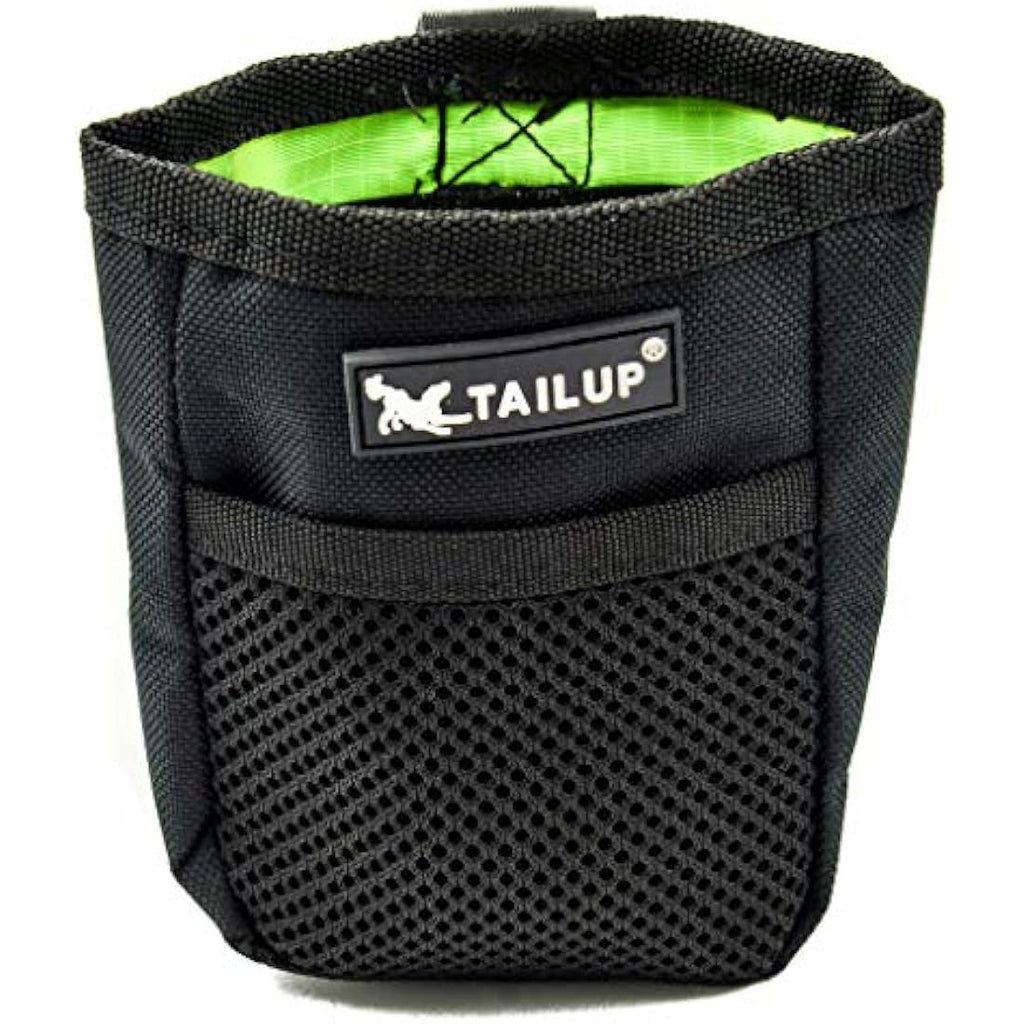 Handsfree Dog Treat Pouch – Lined Training Bag with Clip
