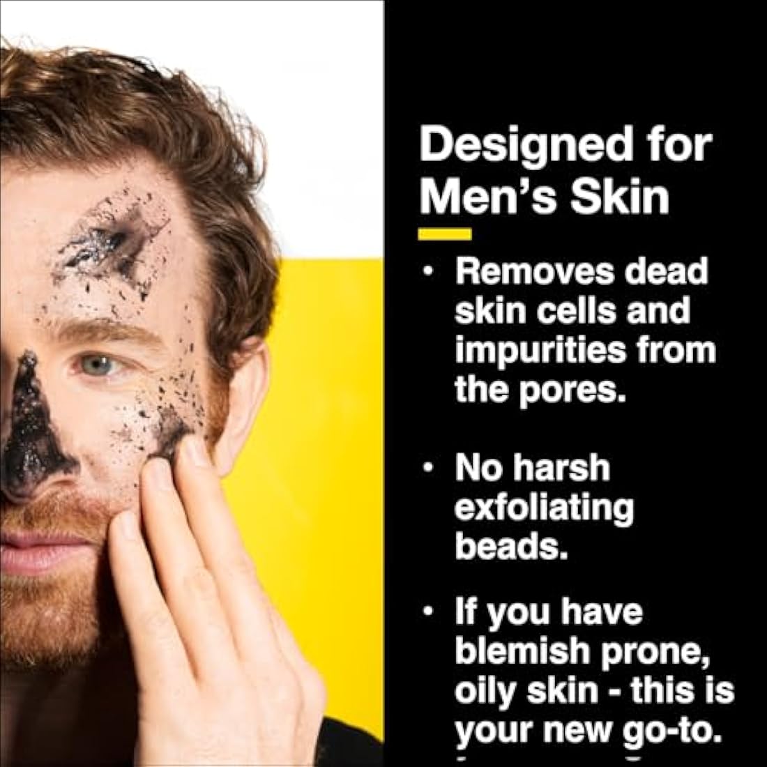 Lumin Men's Skincare Kit – Charcoal Scrub, Moisturizer & Eye Balm