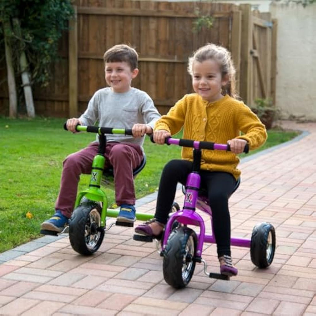 Xootz Kids Tricycle - Portable Steel Trike with EVA Tyres for Ages 2+