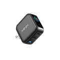 MINIX 100W USB C GaN Charger | 3-Port Fast Charger with Smart Display