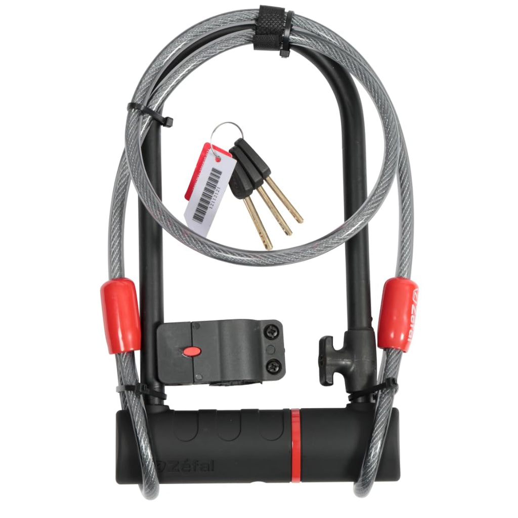 Zefal K-Traz U17 U-Lock & Cable Extension - Sold Secure Gold Bike Lock