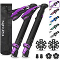 TheFitLife Collapsible Trekking Poles – Lightweight 7075 Aluminum Hiking Sticks