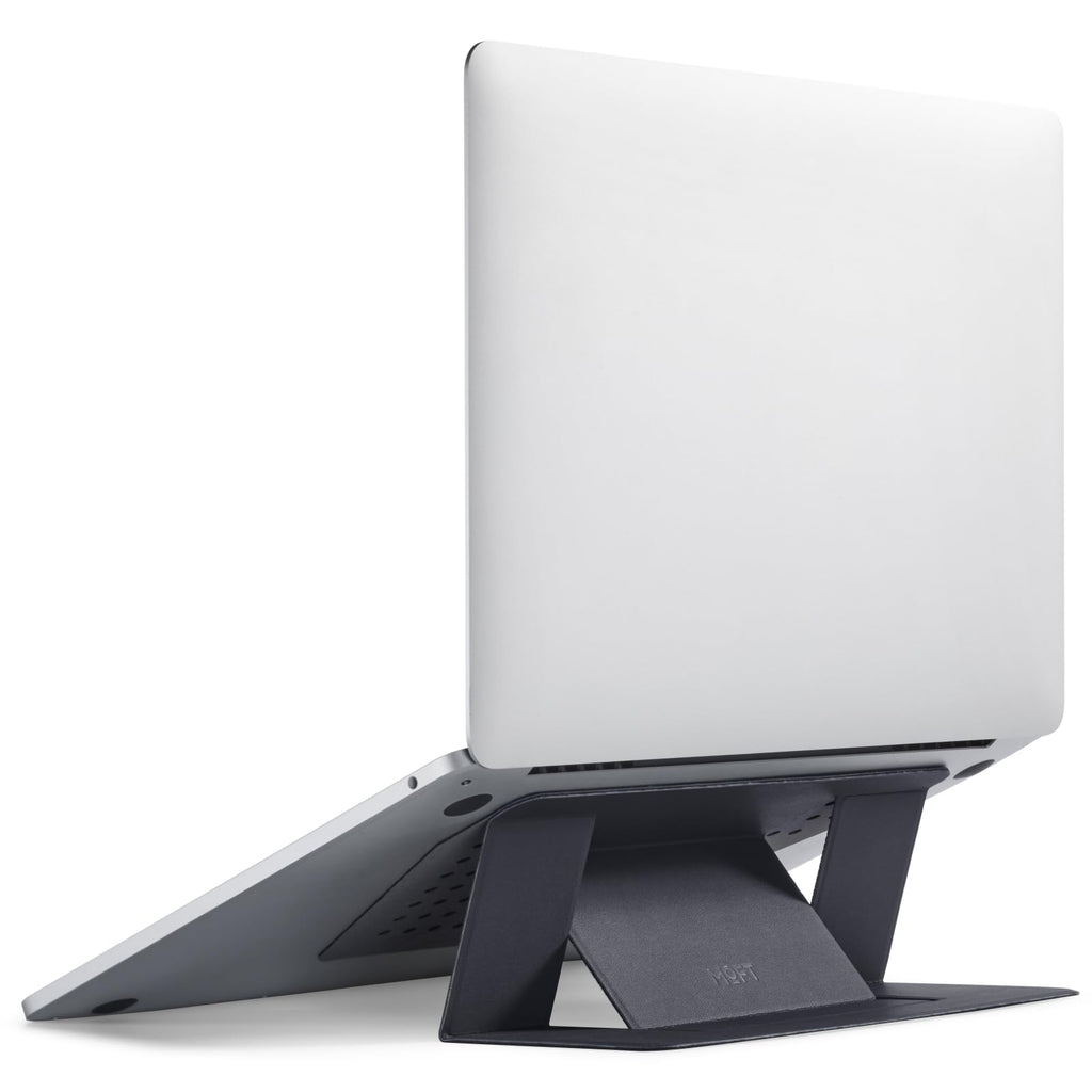 MOFT Laptop Stand for Desk, Adhesive Laptop Stand with 2 Adjustable Viewing Angles, Foldable and Portable Computer Stand Compatible with MacBook Air - image 1