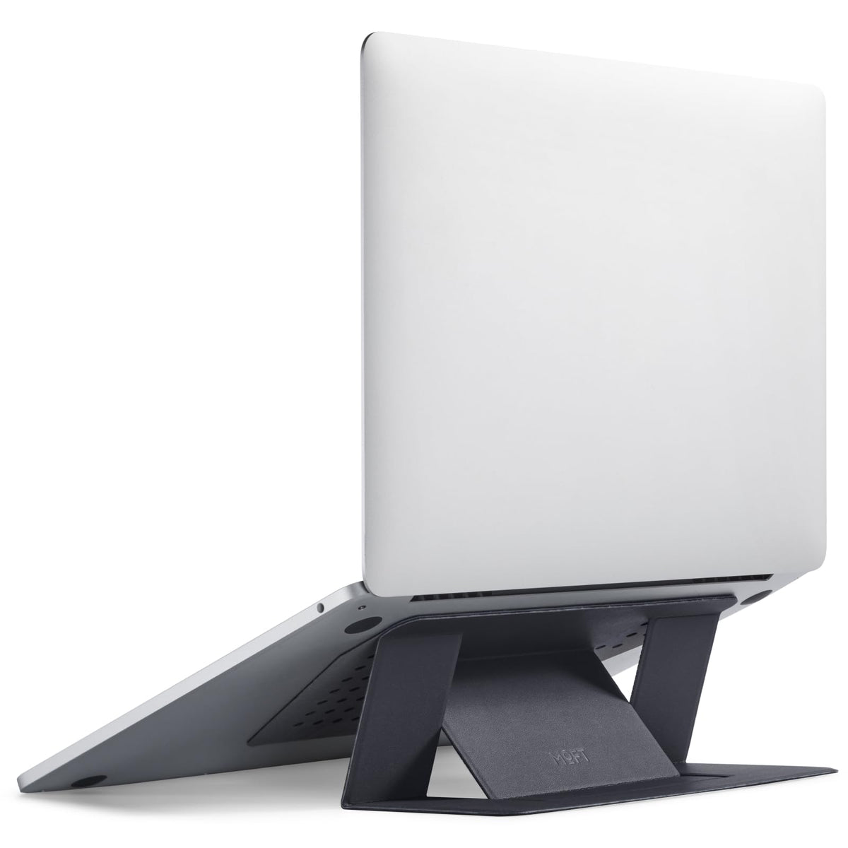 MOFT Laptop Stand for Desk, Adhesive Laptop Stand with 2 Adjustable Viewing Angles, Foldable and Portable Computer Stand Compatible with MacBook Air - image 1