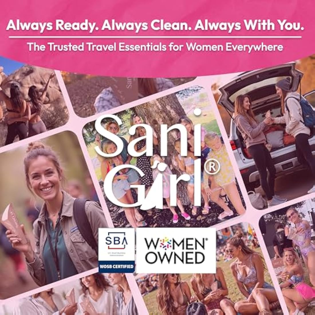 SaniGirl Female Urinal – Disposable Portable Urination Device (10 Pack)