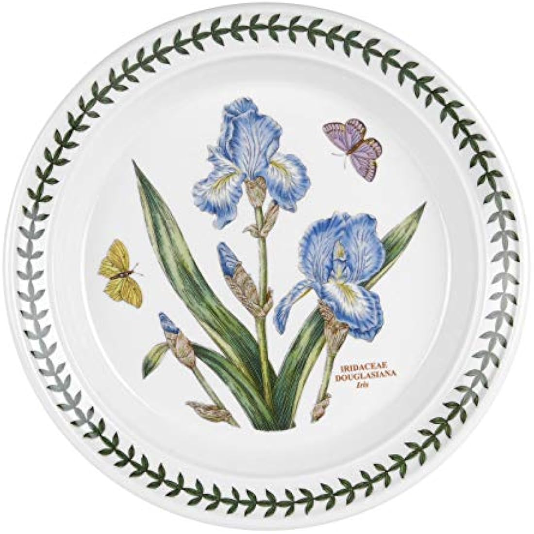 Portmeirion Botanic Garden Ceramic Plates - Set of 6 Floral 20cm Plates