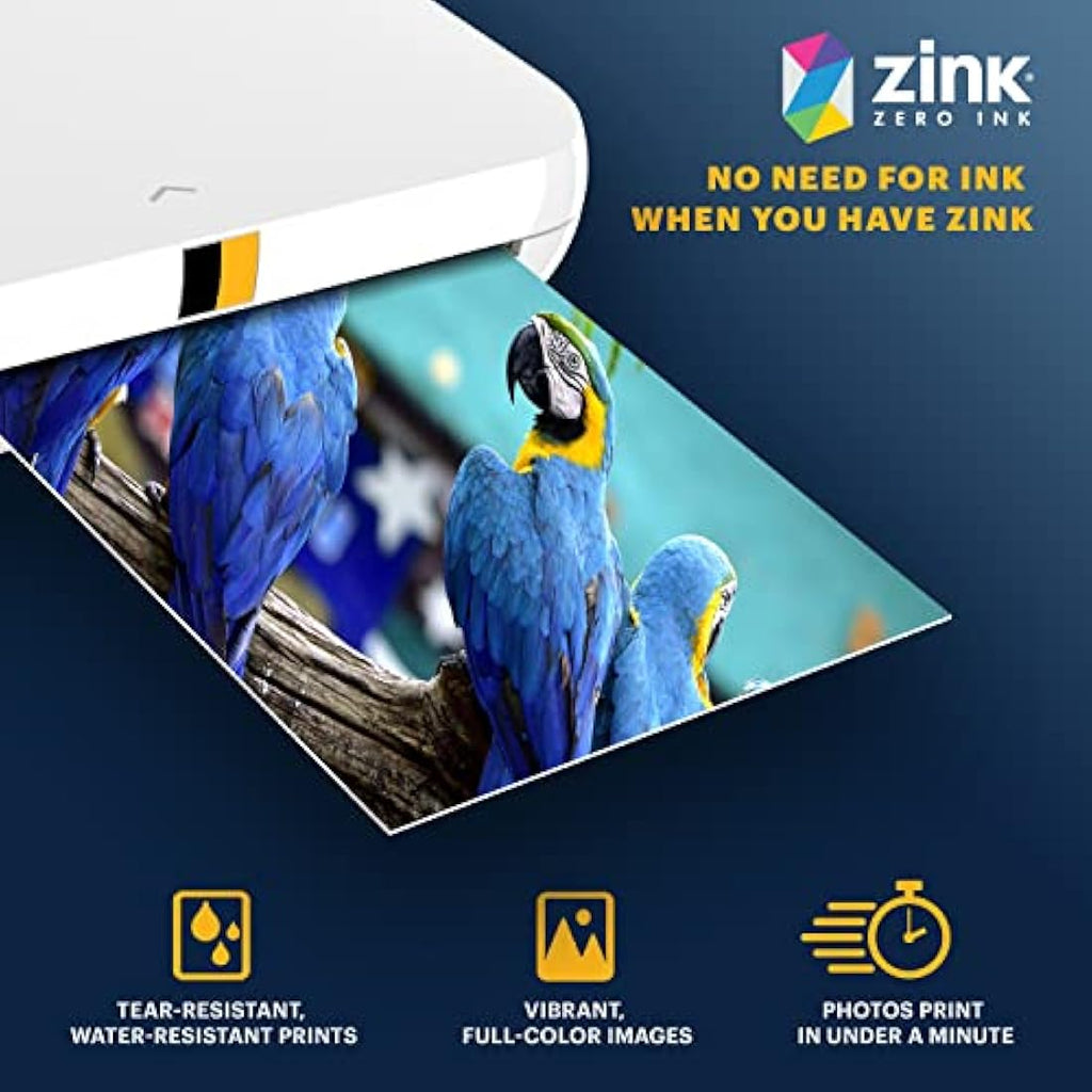 Kodak 2x3" Zink Photo Paper - 100 Sheets Sticky-Back for Mini Printers