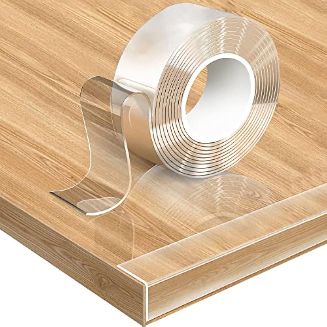 Jolof Store Clear Baby Proofing Edge Protector – 5cm Wide Nano Tape Guard