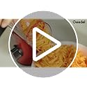 Rotary Cheese Grater | 3-Blade Manual Vegetable Slicer