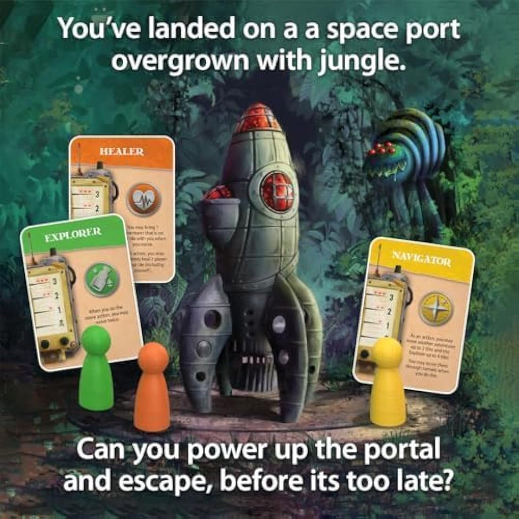 Forbidden Jungle Board Game – Jolof Store Cooperative Strategy Game