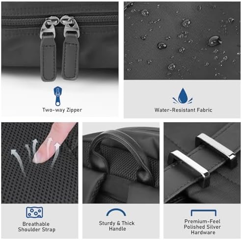 Jolof Store Water Resistant Laptop Backpack – Travel & Business Rucksack