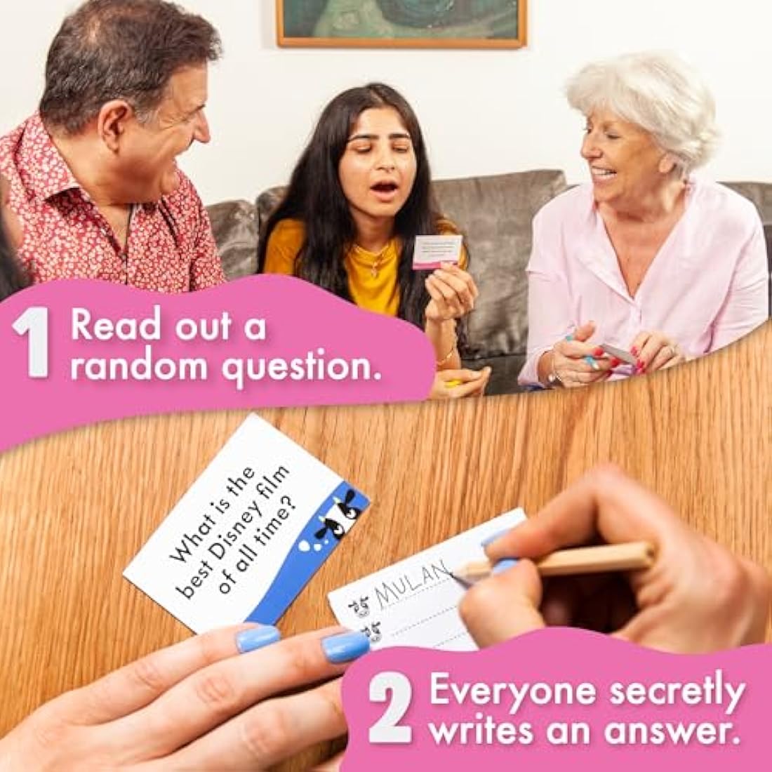 Herd Mentality Board Game –  Family Party Game for 4-20 Players