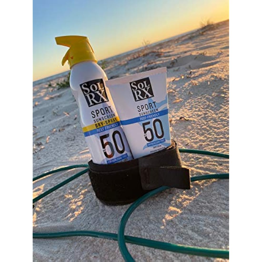 SolRX SPORT SPF 50 Sunscreen – Oxybenzone Free Water Resistant – 3.4 oz