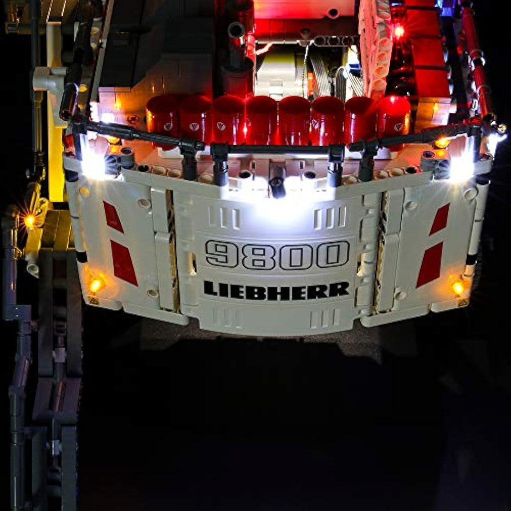 Briksmax LED Lighting Kit for LEGO Technic Liebherr R 9800 (42100)