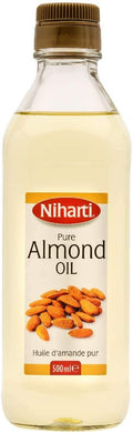 Niharti Pure Almond Oil – 100% Natural Oil for Hair, Skin & Cooking 500ml