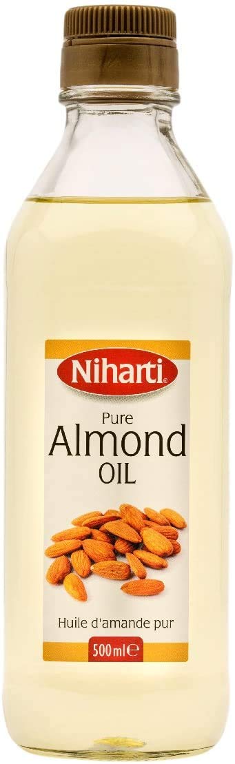 Niharti Pure Almond Oil – 100% Natural Oil for Hair, Skin & Cooking 500ml