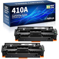 Halloya 410A CF410A Black Toner Cartridge 2-Pack for HP LaserJet Pro