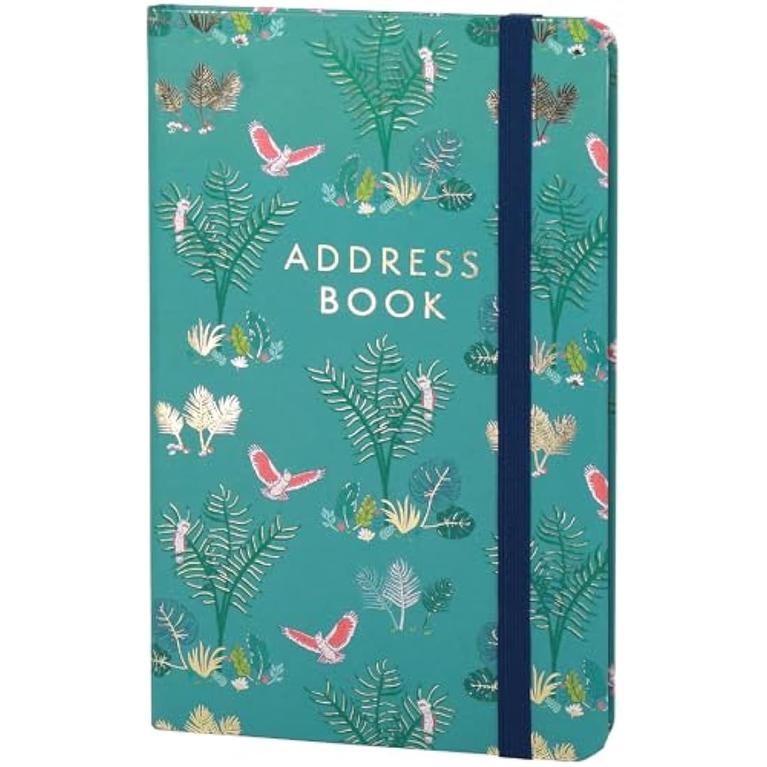 Boxclever Press Address Book – Hardcover Contact Organizer with Tabs