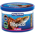 King British Tropical Fish Flake Food with Immuno Health Booster – 28g