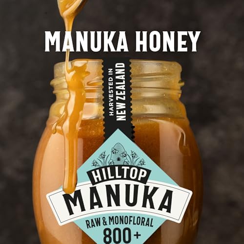 Hilltop Honey Manuka MGO 800+ Monofloral New Zealand Honey – 225g
