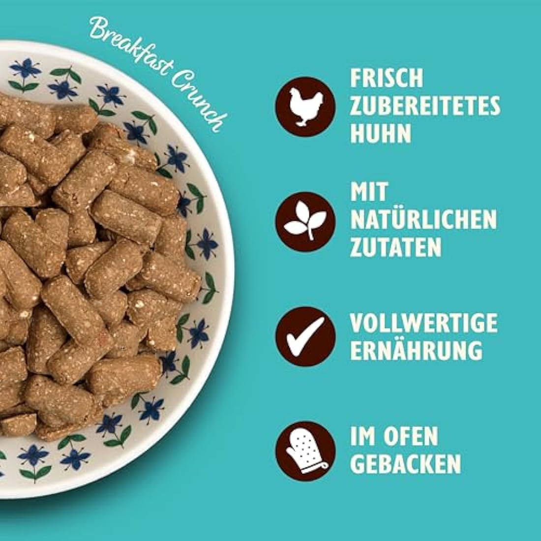 Lily's Kitchen Breakfast Crunch Dry Dog Food – Chicken & Turkey, 800g