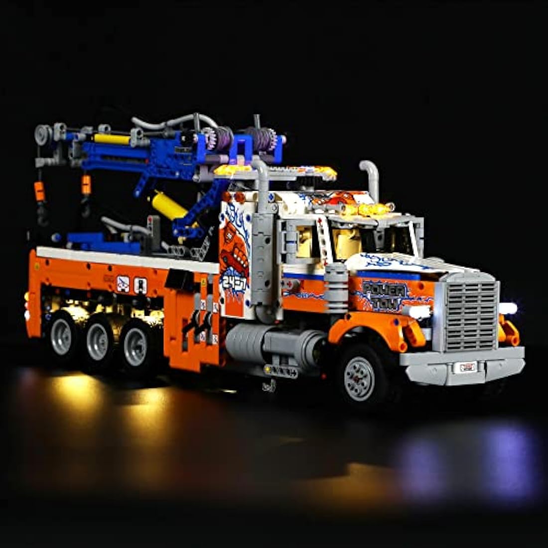 Lightailing LED Lighting Kit for Lego Technic Heavy-Duty Tow Truck 42128