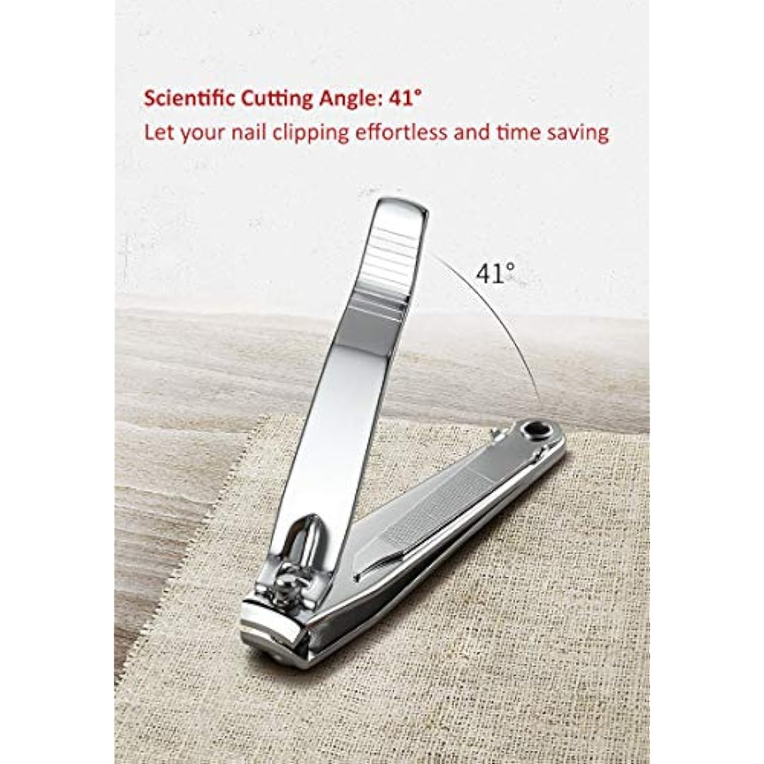 Walolo Heavy Duty Stainless Steel Nail Clipper for Men and Women