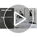 Brabantia Table Top Ironing Board - Compact Size S - Morning Breeze