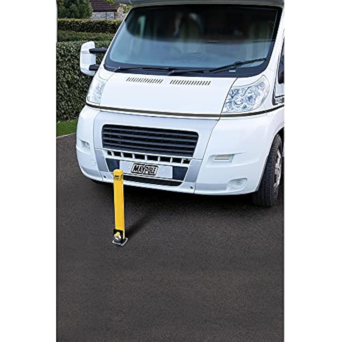 Maypole Heavy Duty Removable Security Post | Steel Driveway Bollard