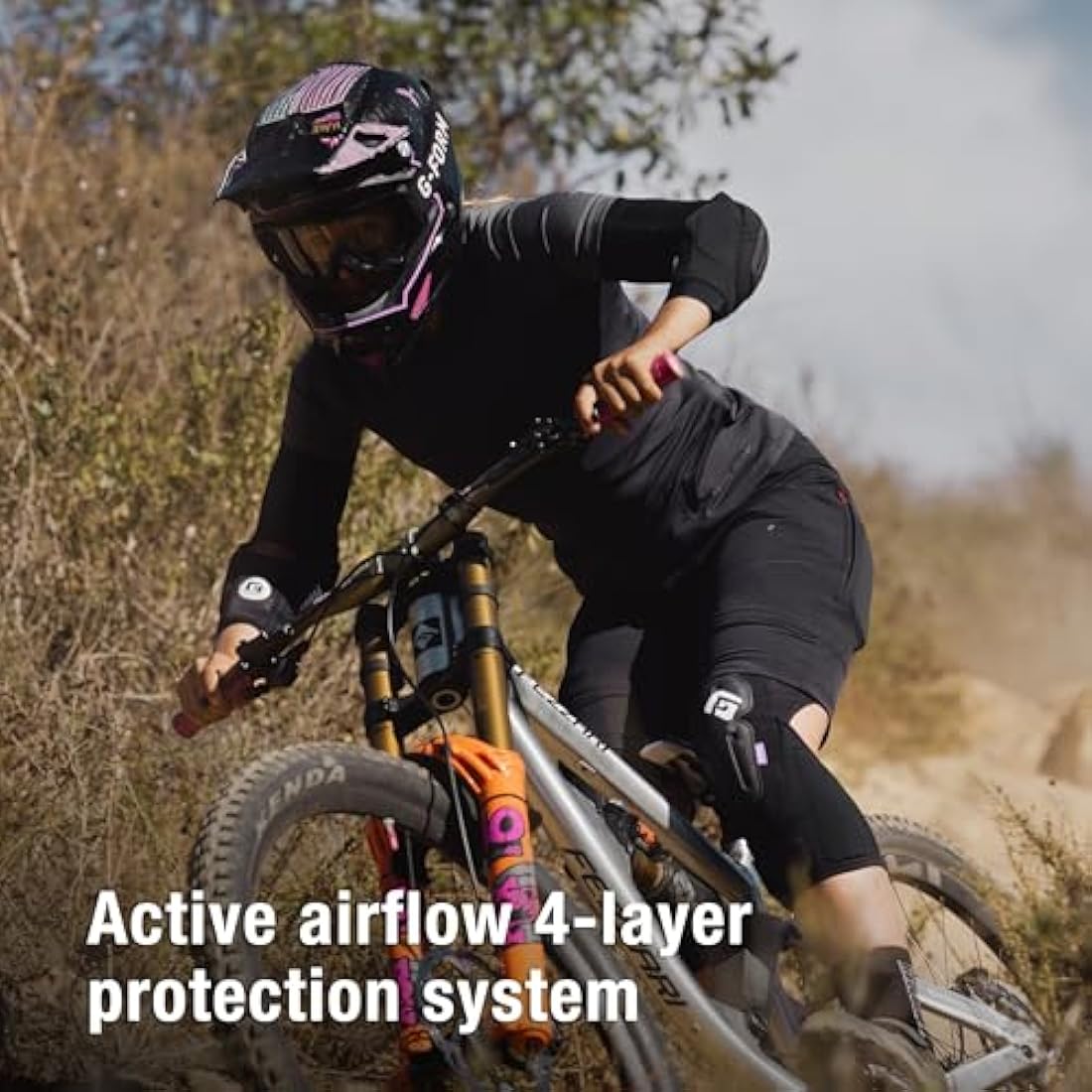 G-Form Mesa Elbow Guards – Breathable DuraTx MTB Protective Pads