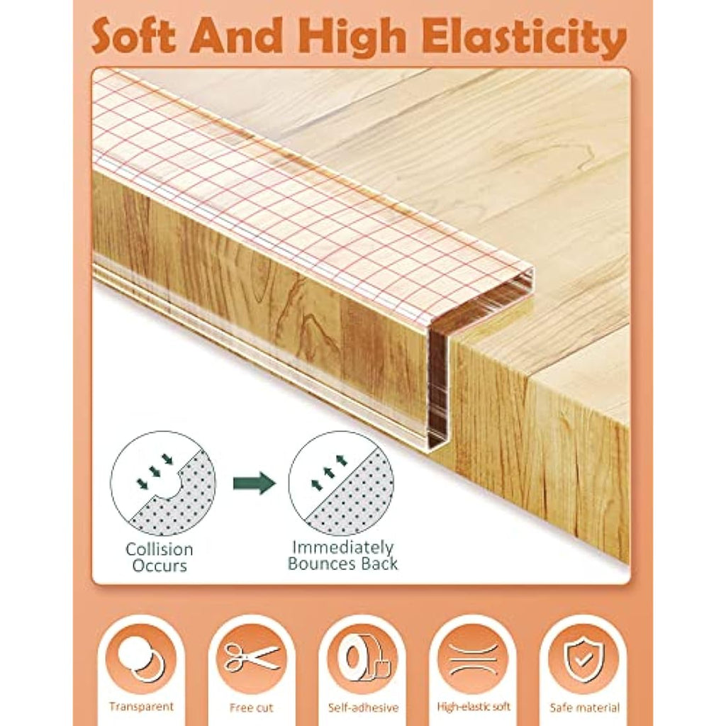 Clear Baby Proofing Edge Protector – 1m Nano Adhesive Strip