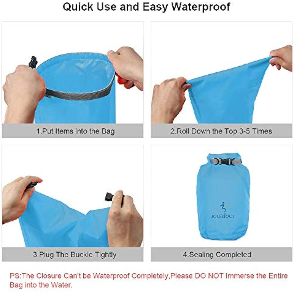 Jolof Store Waterproof Dry Bag – Lightweight Compression Sack for Kayaking