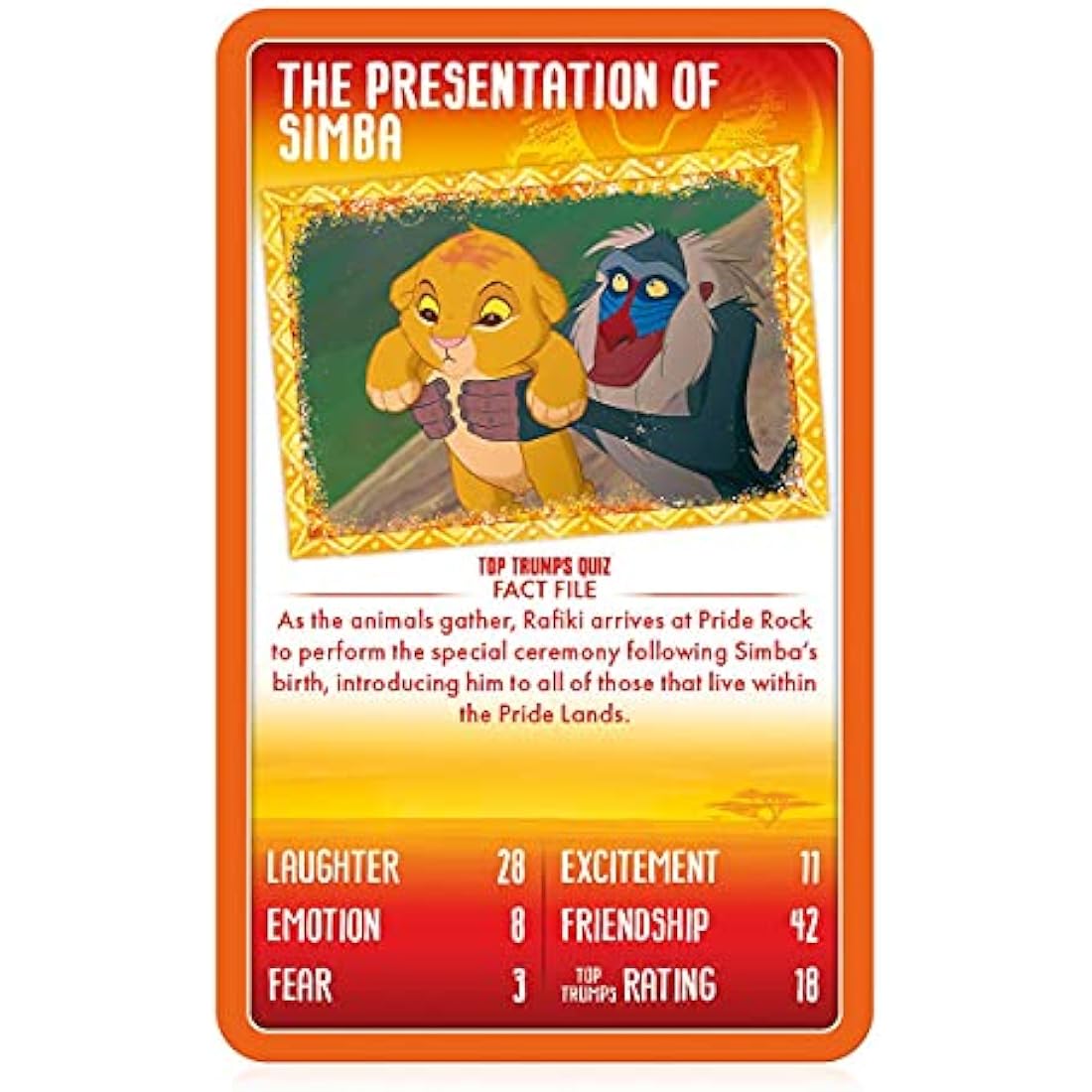 Top Trumps Disney The Lion King Card Game – Educational Toy for Kids