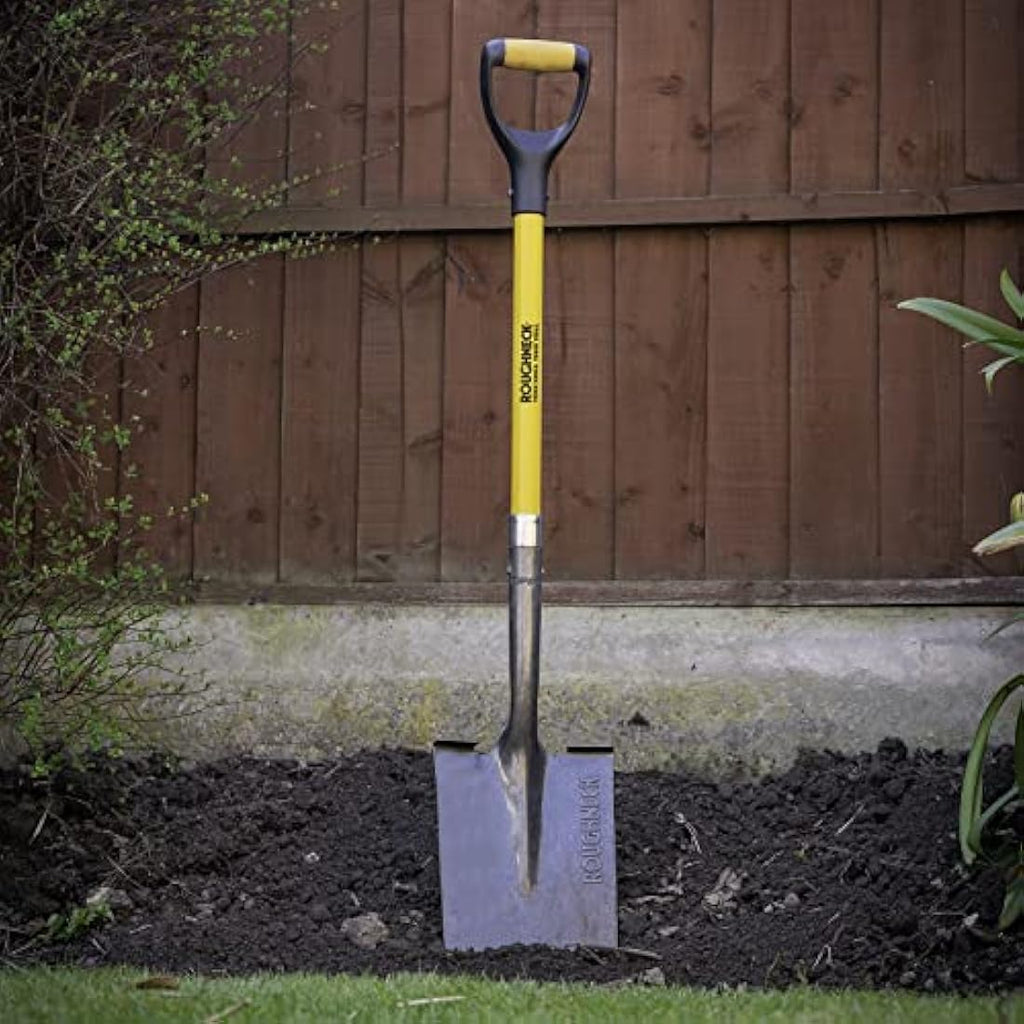 Roughneck Digging Spade – 42" Carbon Steel Blade with Fibreglass Handle