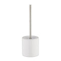 Relaxdays Ceramic Toilet Brush Holder Set – White Bathroom Accessory