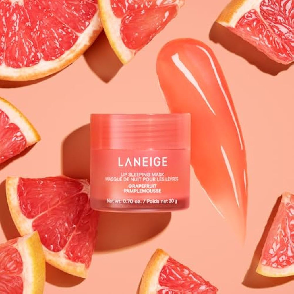 LANEIGE Lip Sleeping Mask – Grapefruit Hydrating Overnight Treatment