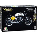 Italeri Norton Manx 1:9 Scale Motorcycle Model Kit - Detailed Replica