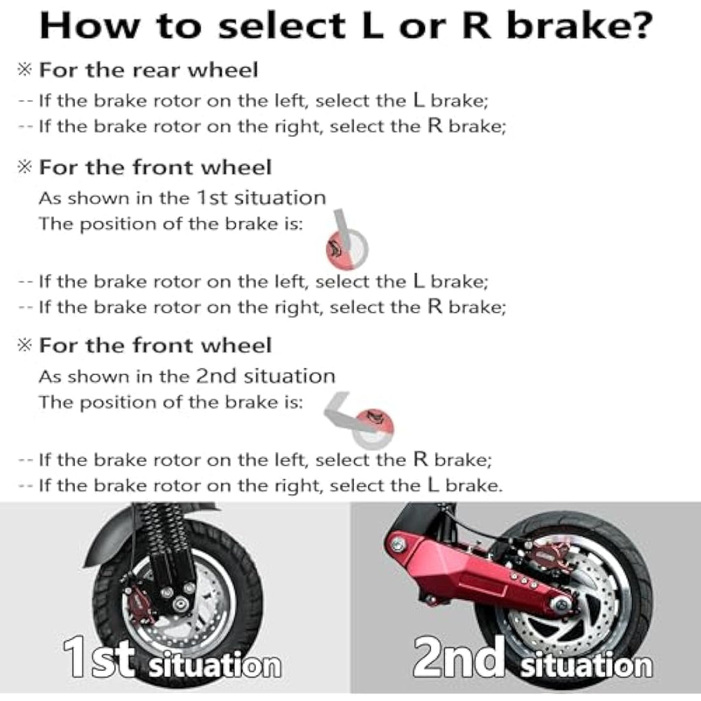 DYISLAND LD-210S Hydraulic Disc Brake Kit for E-Scooter | CNC Aluminum