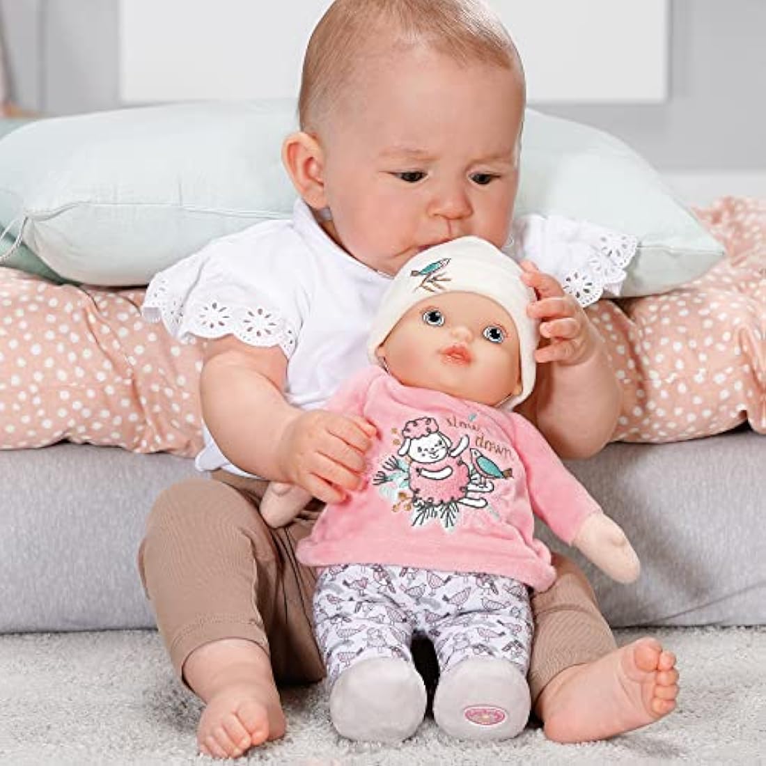 Baby Annabell Sweetie 30cm Soft Bodied Doll with Integrated Rattle