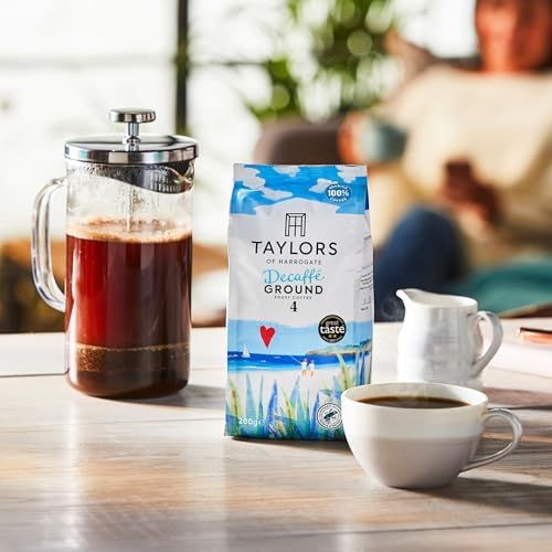 Taylors of Harrogate Decaf Ground Coffee - 100% Arabica - 6 x 200g