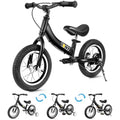 Jolof Store 2-in-1 Kids Balance Bike with Pedals and Brakes