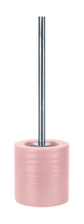 Jolof Store Luxury Stoneware Toilet Brush and Holder – Soft Pink