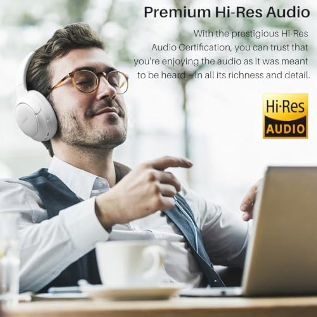 TOZO HT2 Hybrid Active Noise Cancelling Over Ear Wireless Headphones