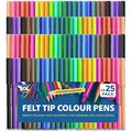 100 Felt Tip Colouring Pens for Adults and Kids – Art Markers