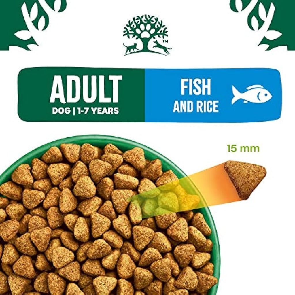 James Wellbeloved Adult Fish & Rice Hypoallergenic Dry Dog Food - 15kg