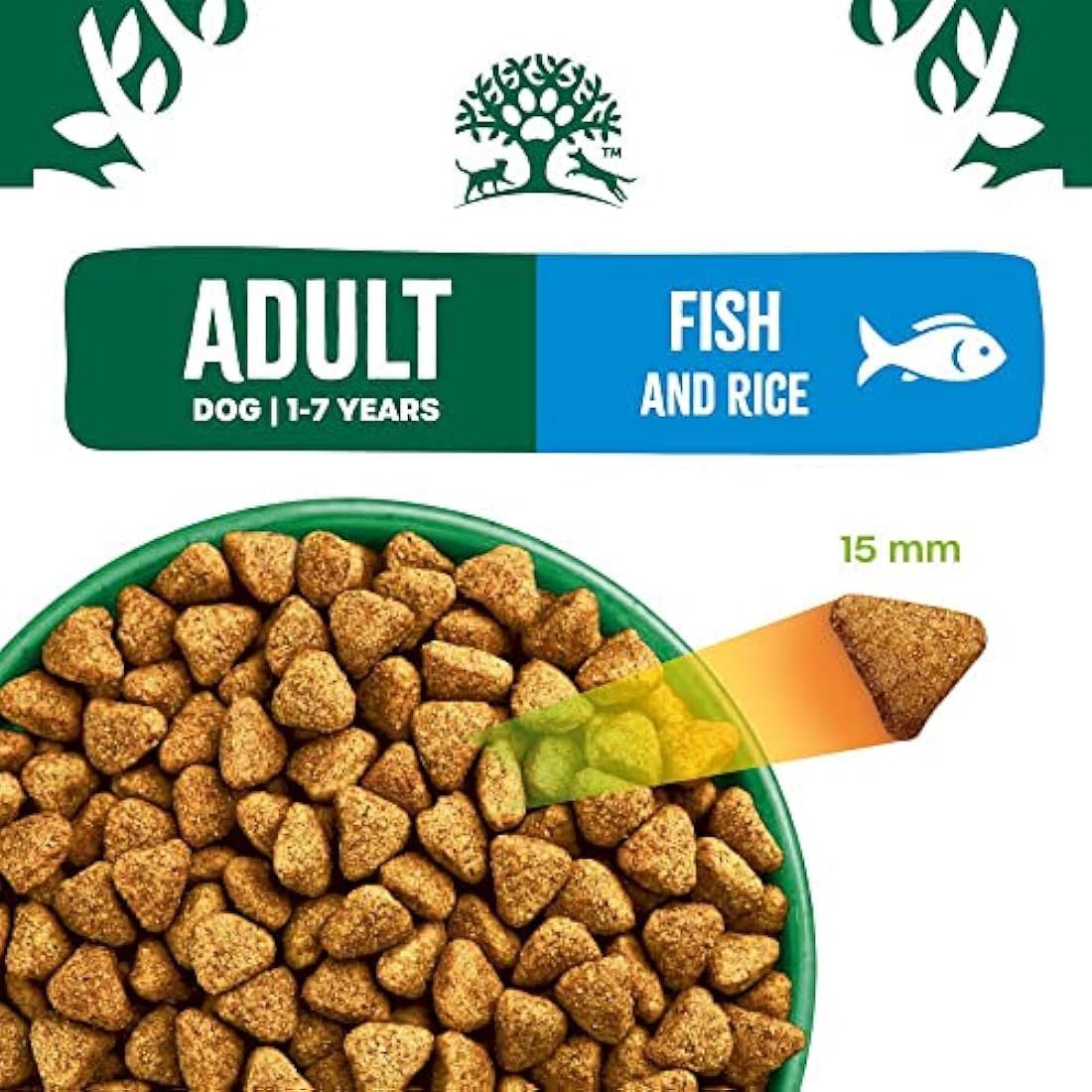 James Wellbeloved Adult Fish & Rice Hypoallergenic Dry Dog Food - 15kg